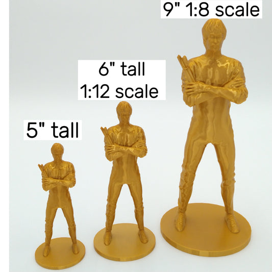 BRUCE LEE Statue Figurine 3D Printed Figure