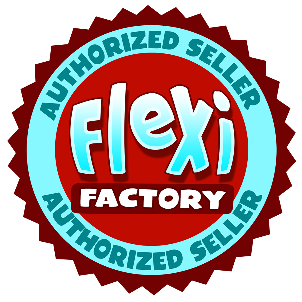 BABY YETI Figure 3" Glow in The Dark 3D Printed Flexi Factory