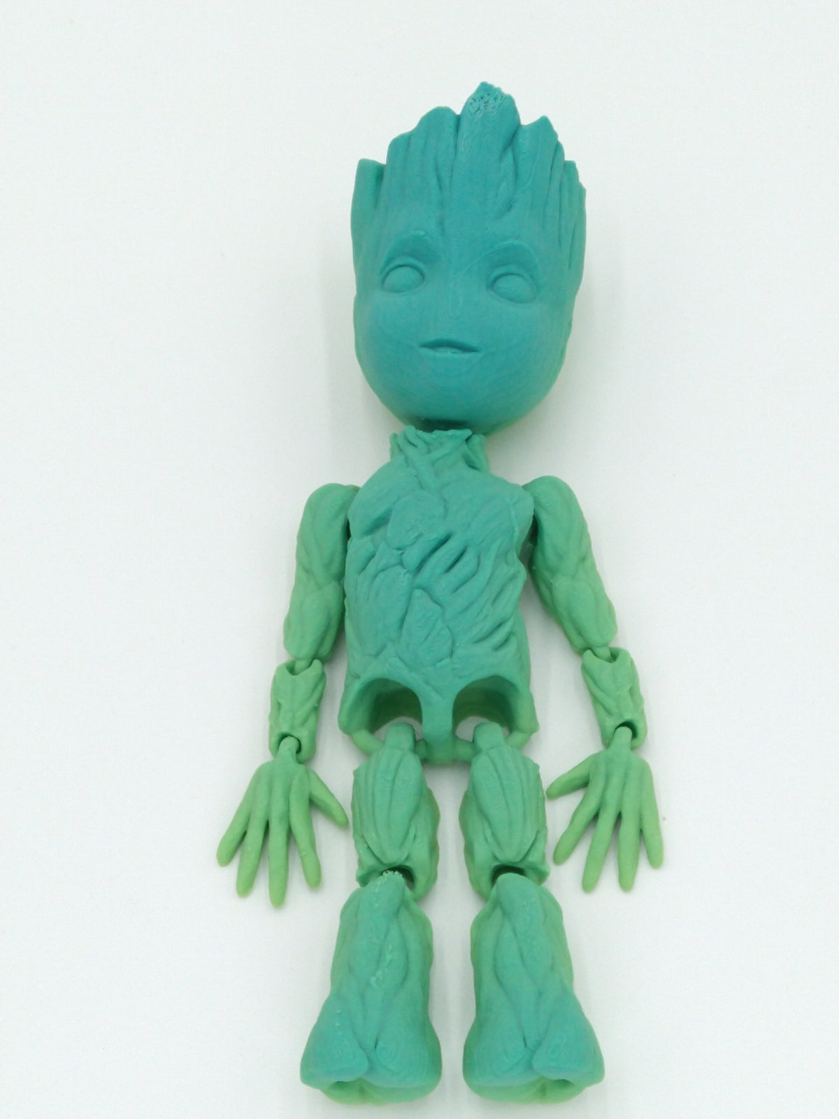 BABY GROOT Figure Articulated Flexi PLA 3D Printed Figure