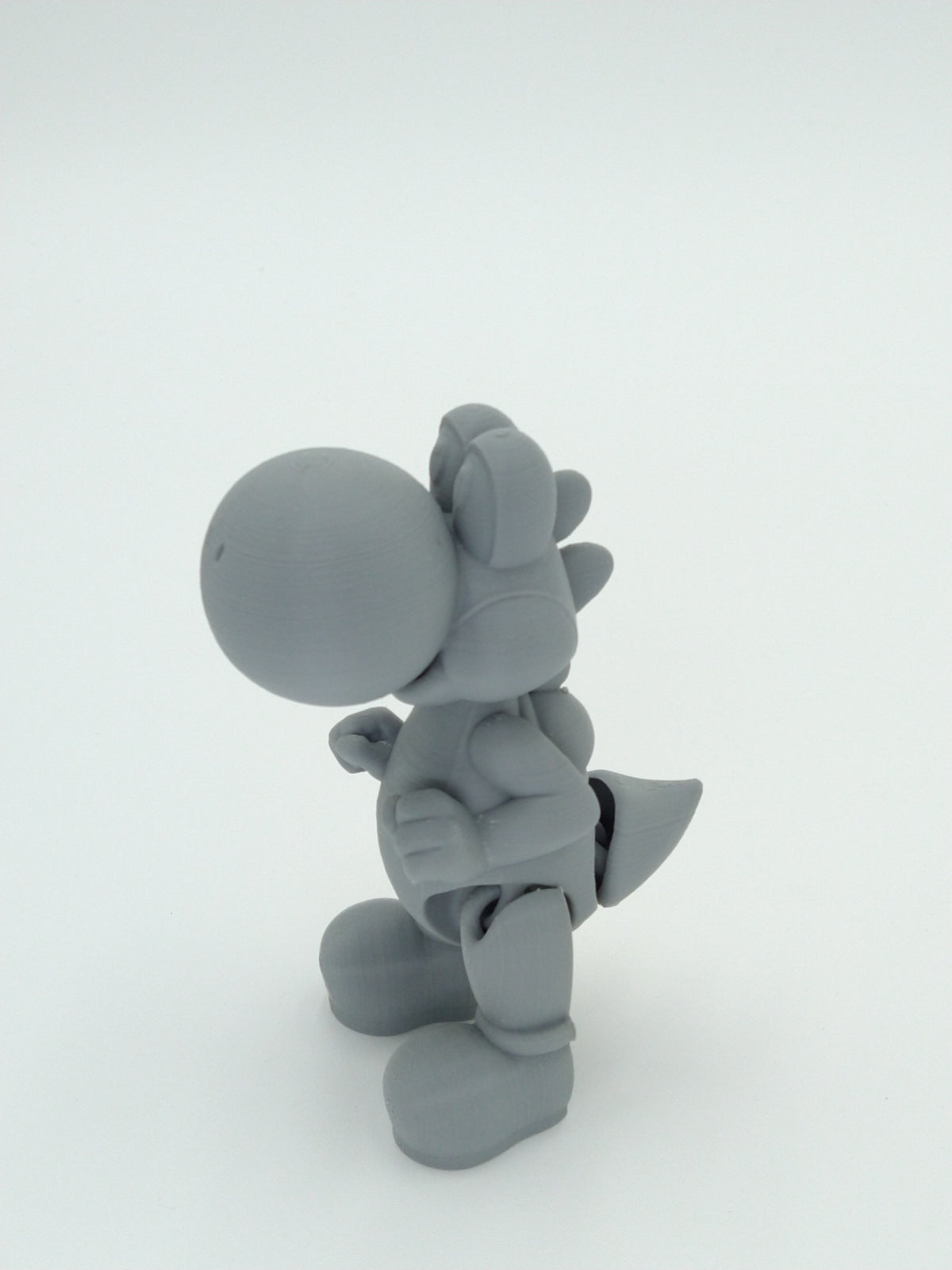 YOSHI Figure Articulated Flexi Gold 5" 3D Printed Figure