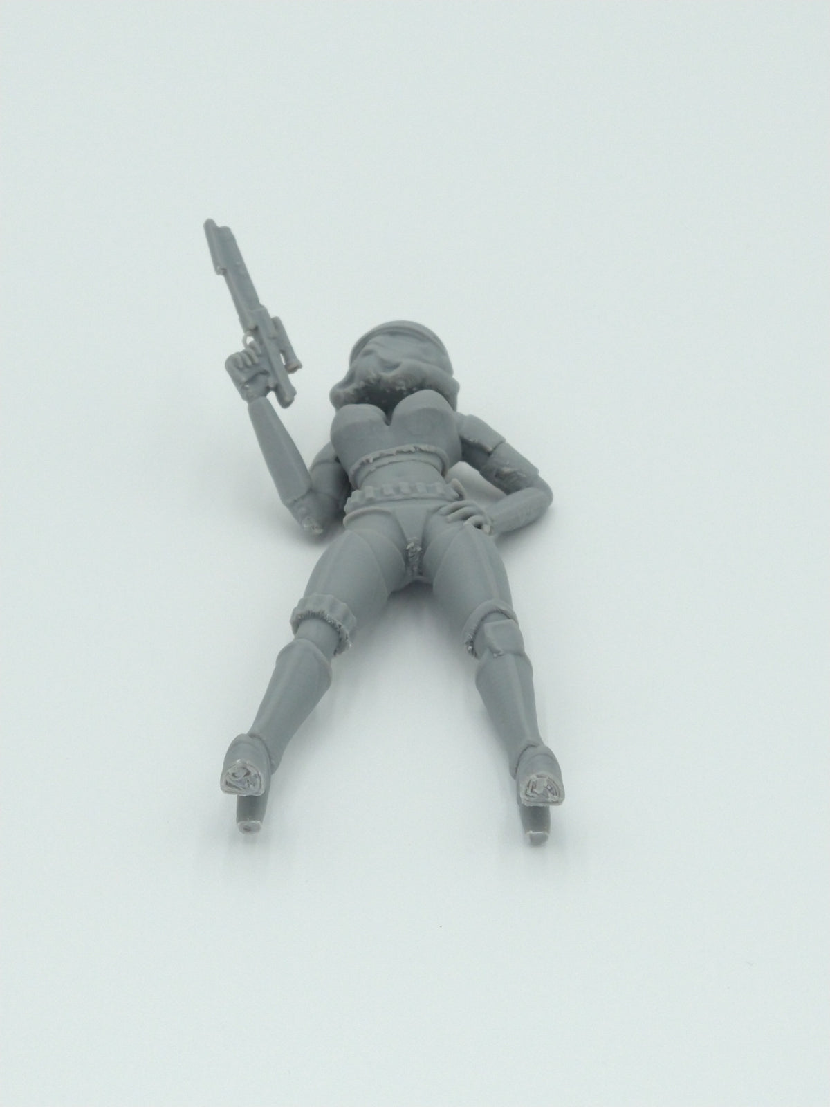 SEXY BIKINI STORMTROOPER Girl 5.5" Gray 3d printed