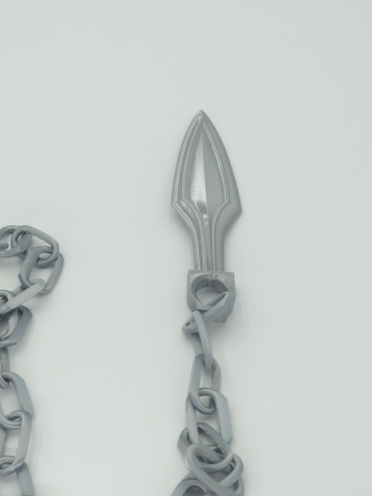 Mortal Kombat Scorpion Kunai With Chains 60" Silver 3D PRINTED