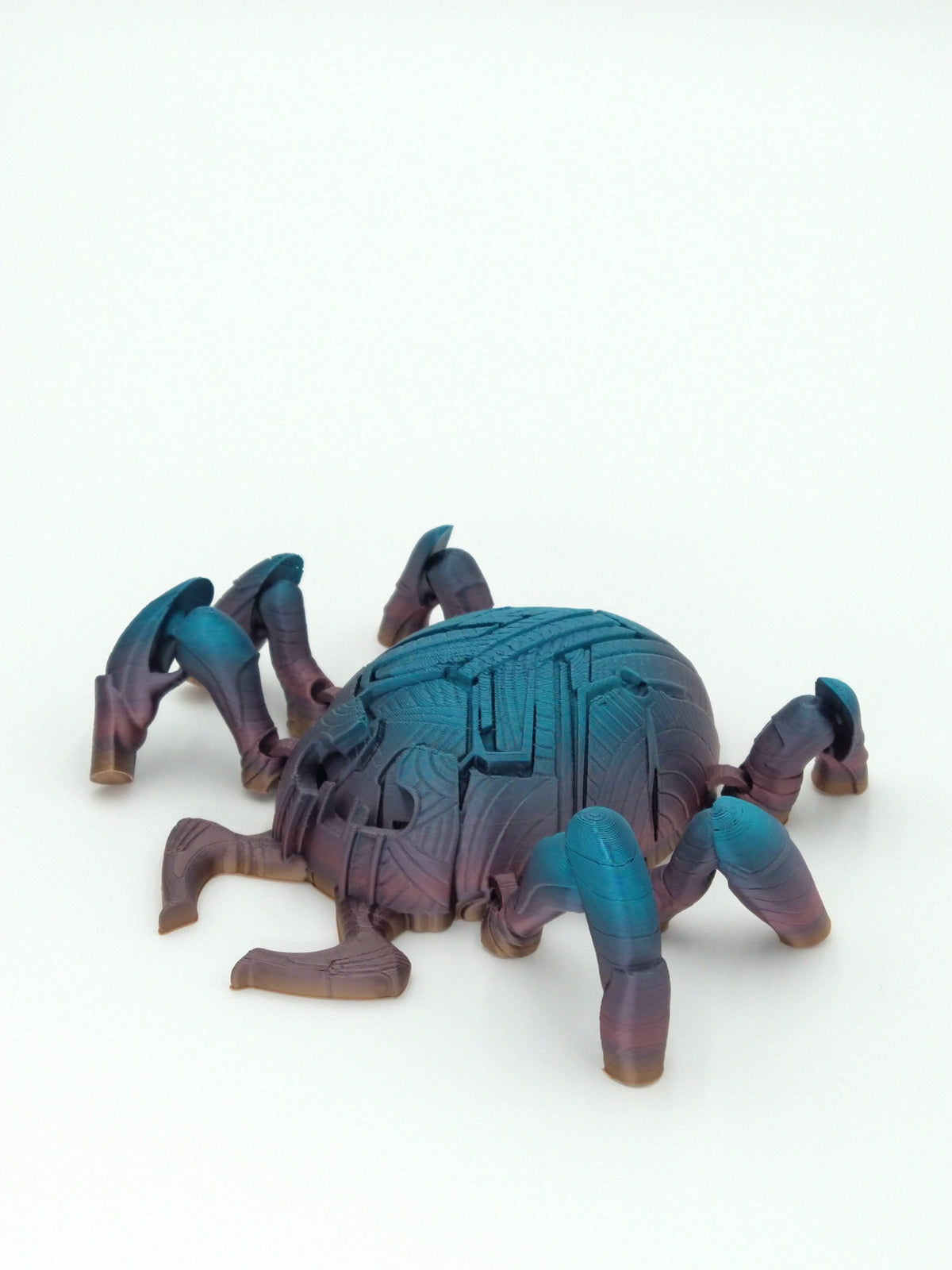 BLUE BEETLE SCARAB Flexi Figure Articulated 5" 3D Printed