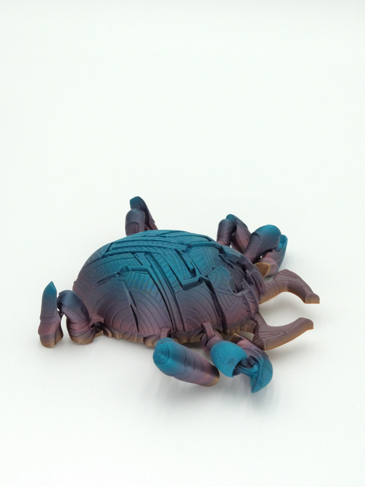 BLUE BEETLE SCARAB Flexi Figure Articulated 5" 3D Printed
