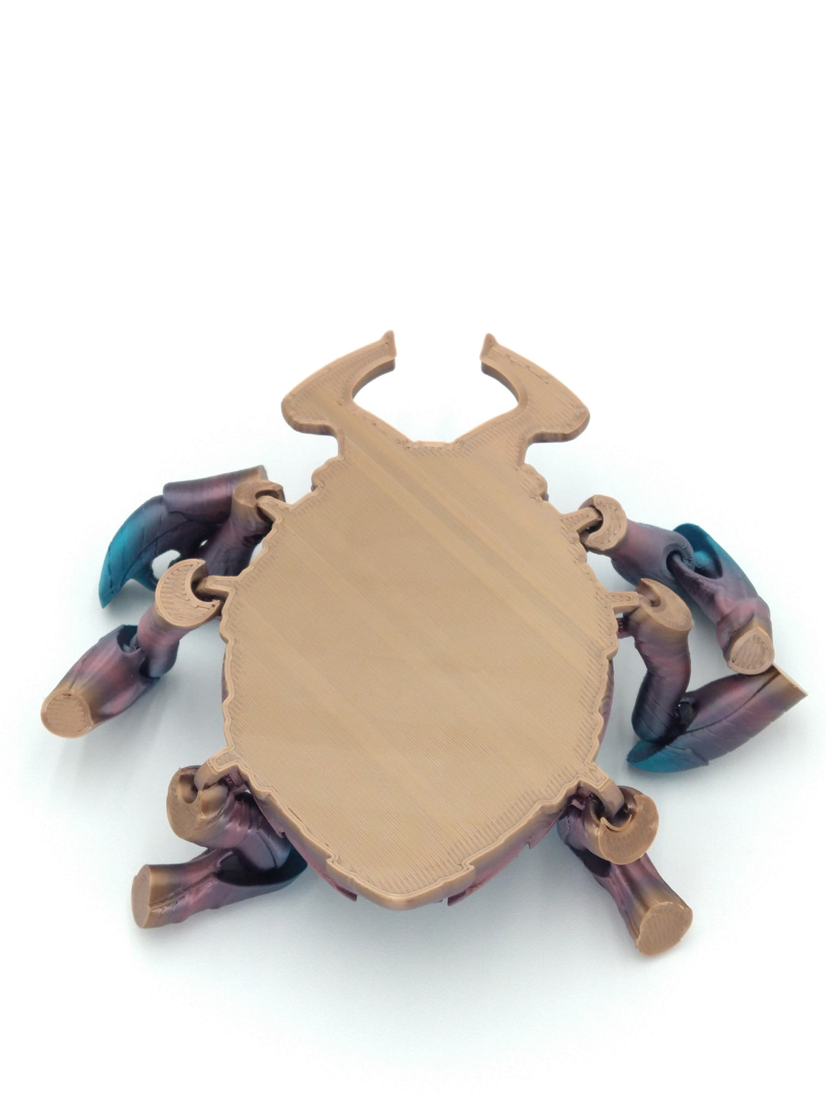 BLUE BEETLE SCARAB Flexi Figure Articulated 5" 3D Printed