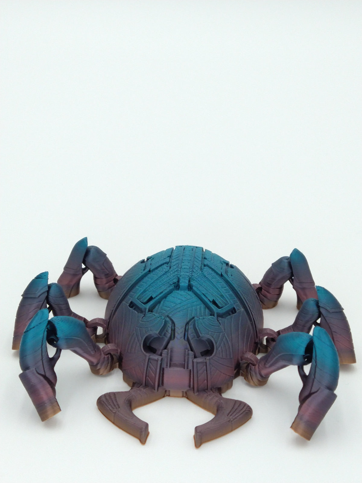 BLUE BEETLE SCARAB Flexi Figure Articulated 5" 3D Printed