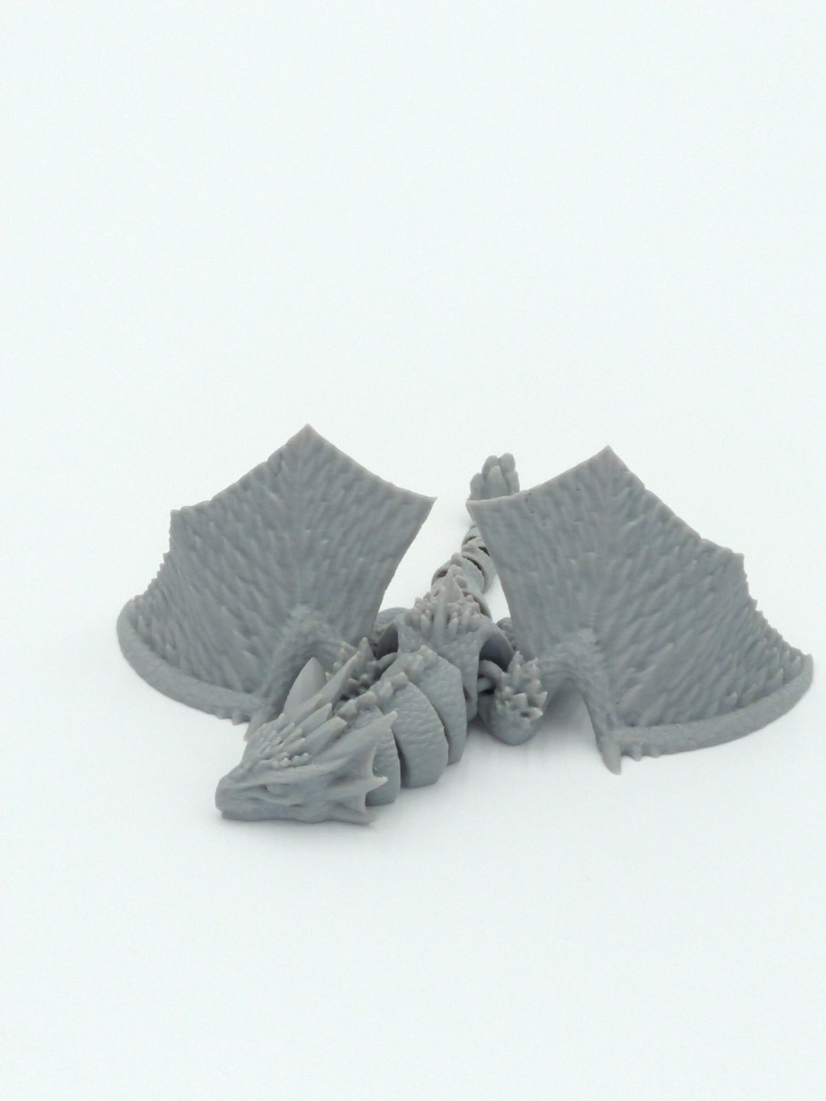 DRAGON WHELP Miniature Tabletop D&D Figure Articulated Flexi 5" 3D Printed