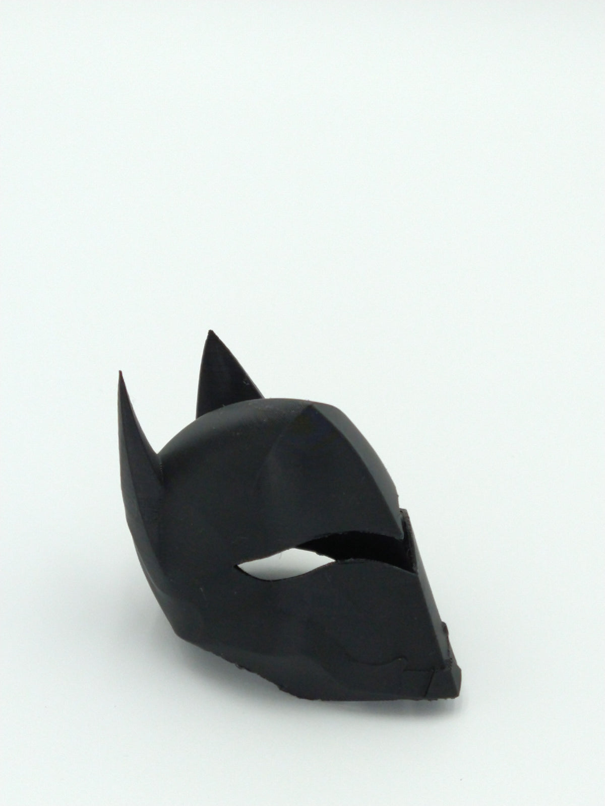 AZRAEL BATMAN Helmet Miniature Collectible W/Display Case 3" Black 3d Printed