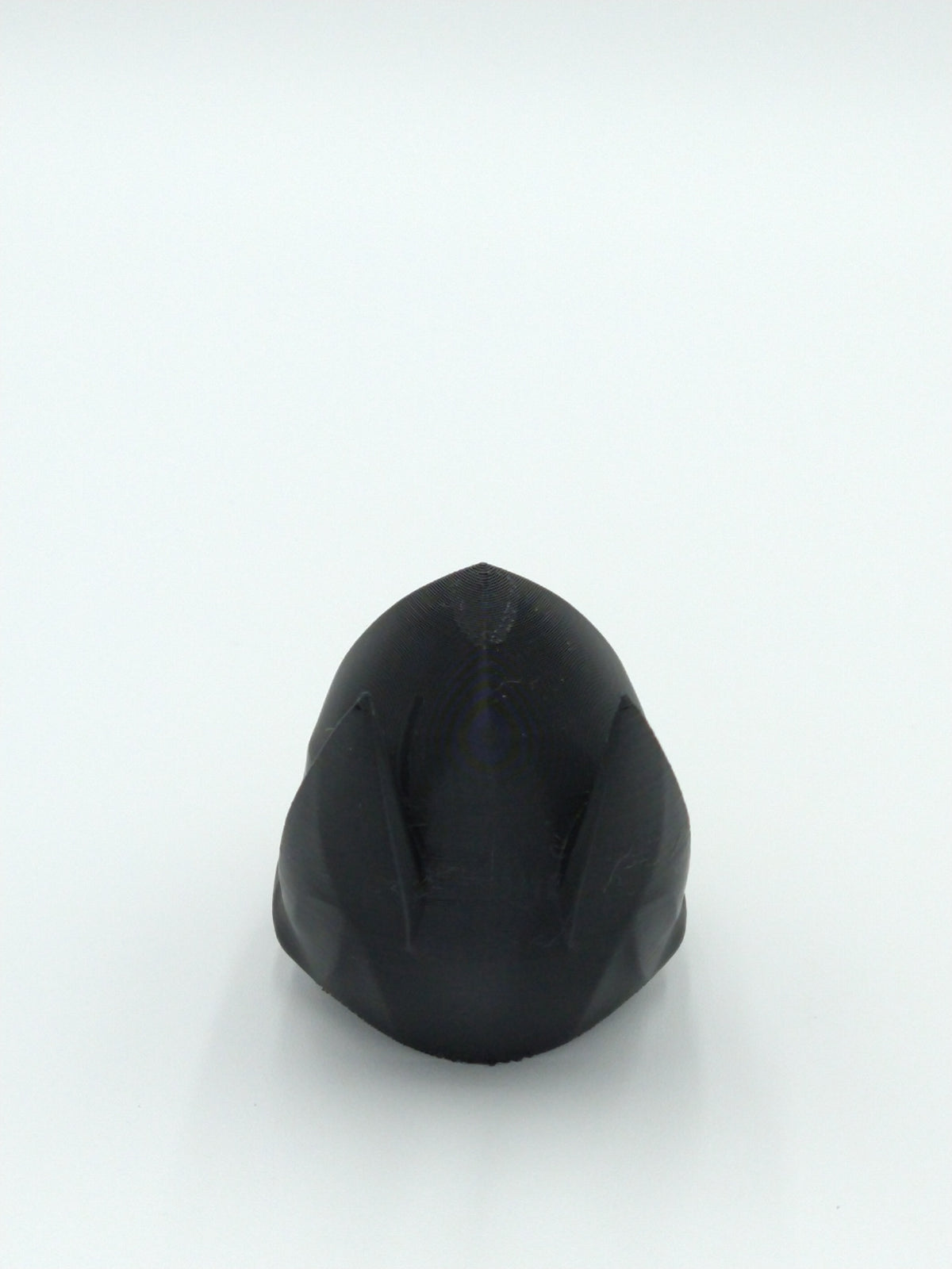 AZRAEL BATMAN Helmet Miniature Collectible W/Display Case 3" Black 3d Printed