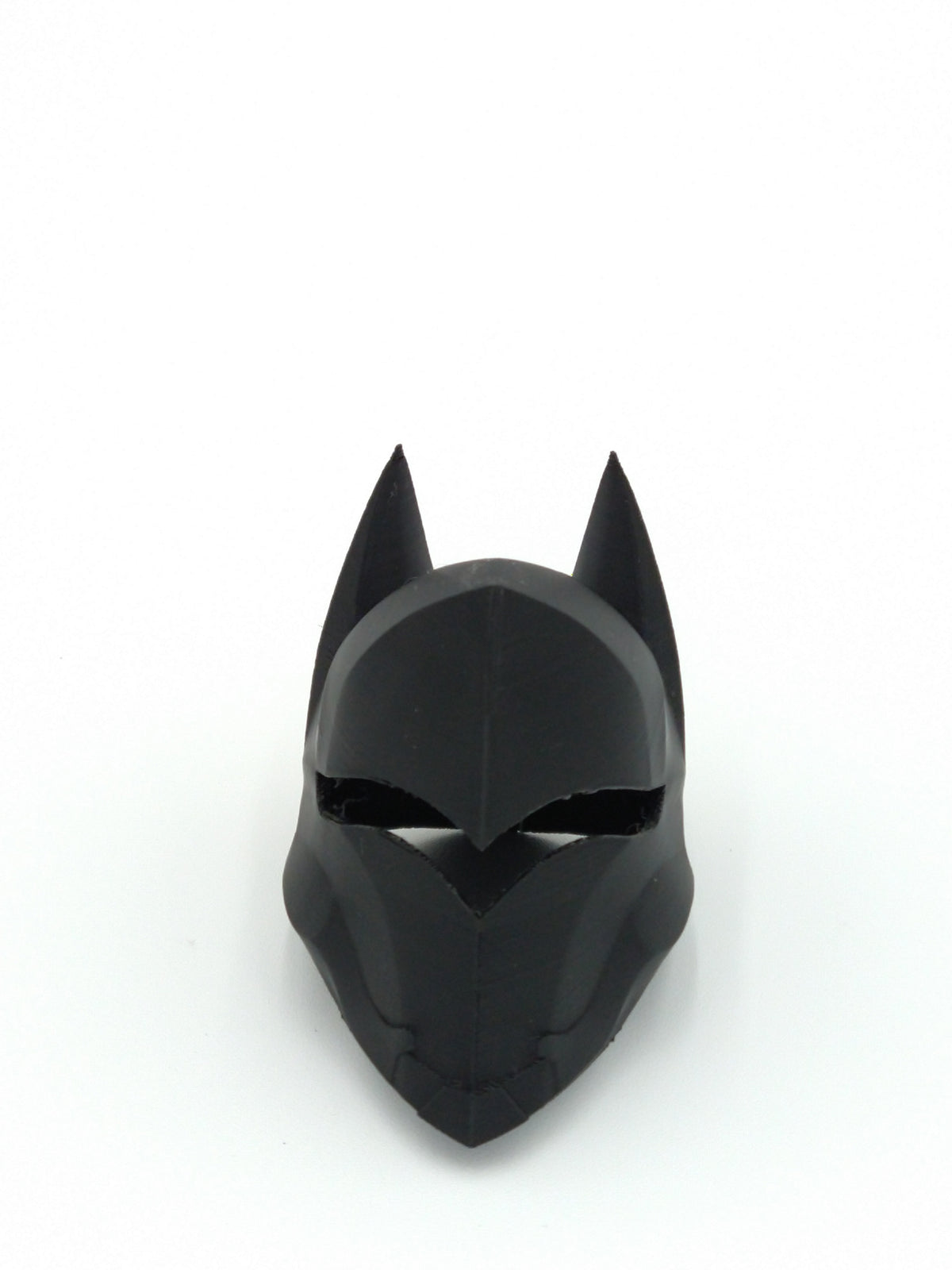 AZRAEL BATMAN Helmet Miniature Collectible W/Display Case 3" Black 3d Printed