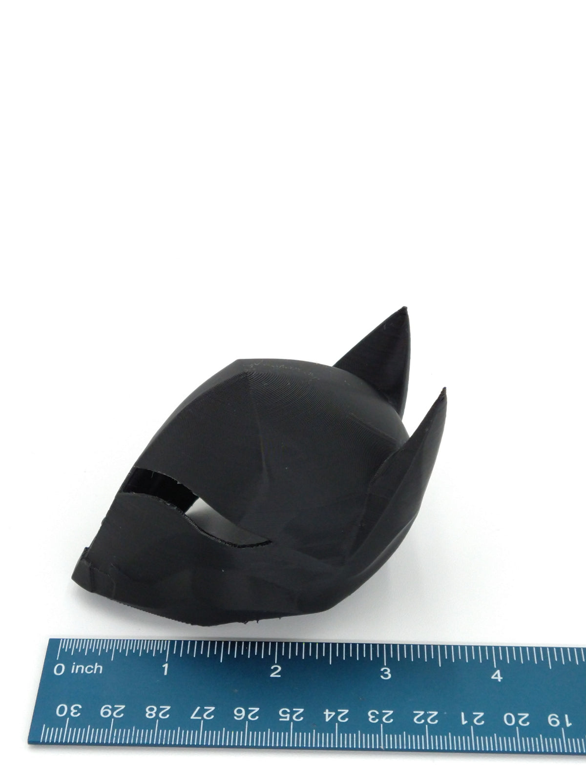 AZRAEL BATMAN Helmet Miniature Collectible W/Display Case 3" Black 3d Printed