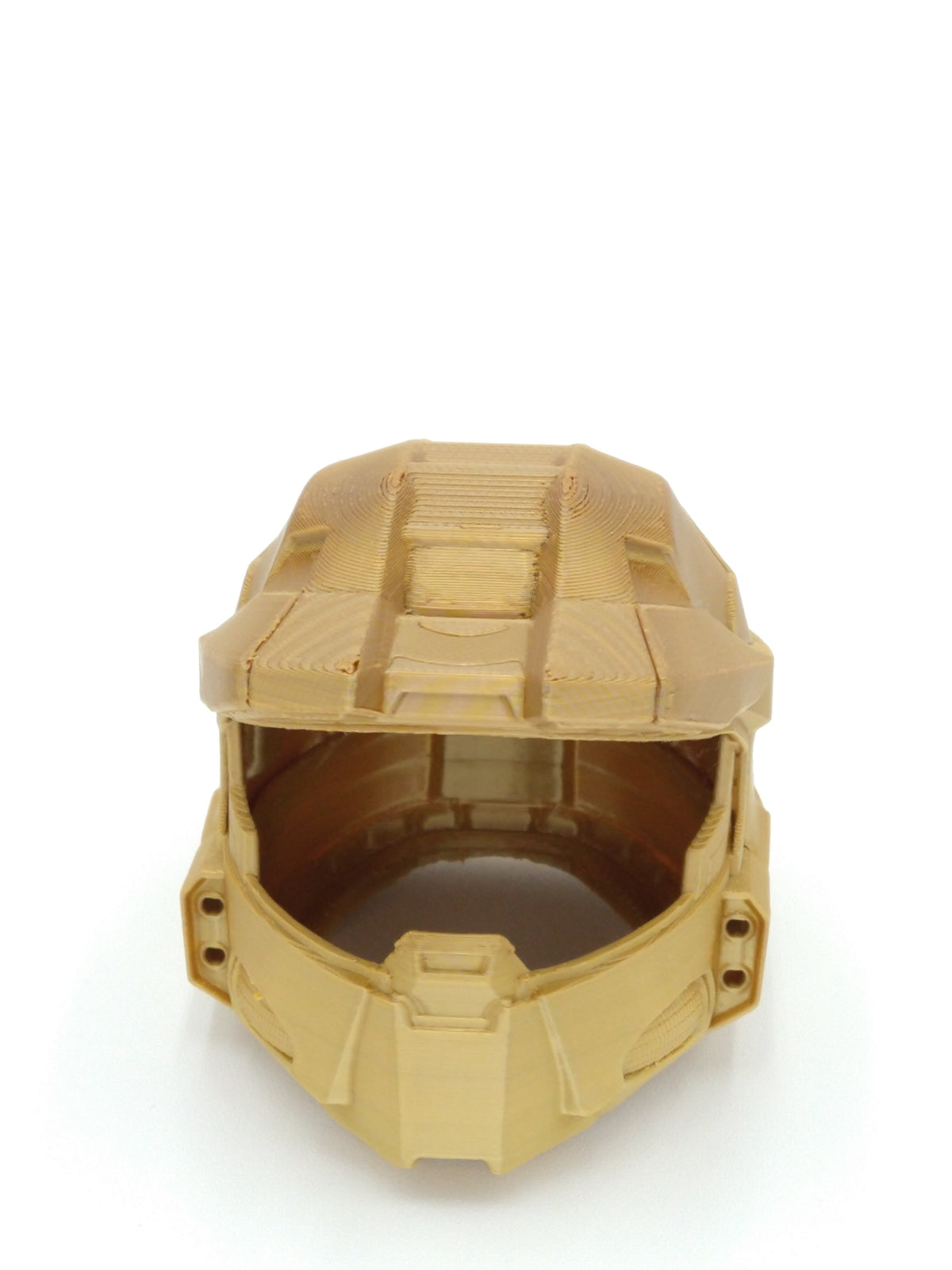 HALO MASTER CHIEF Helmet Miniature Collectible W/Display Case Rainbow 3d Printed