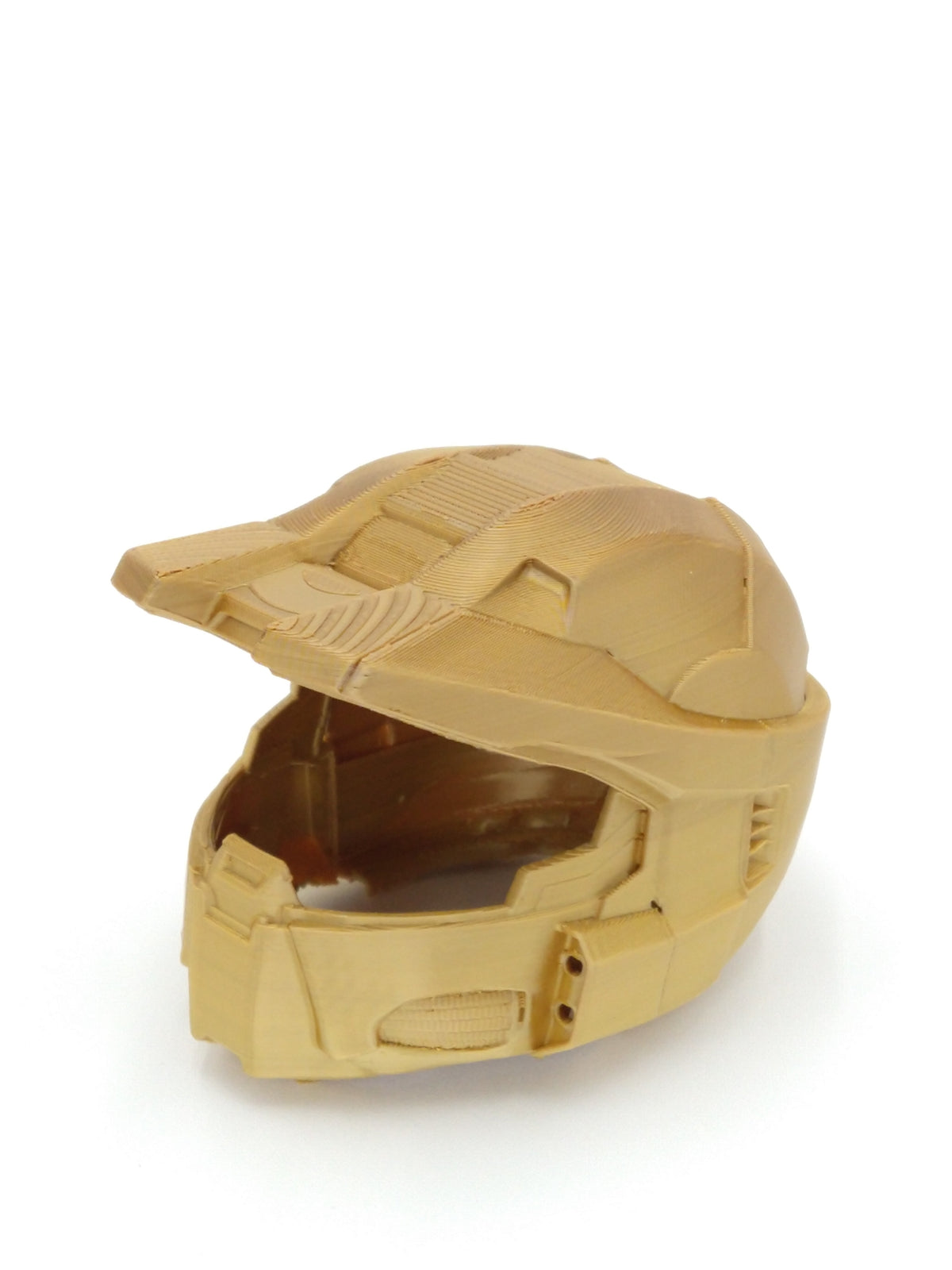 HALO MASTER CHIEF Helmet Miniature Collectible W/Display Case Rainbow 3d Printed
