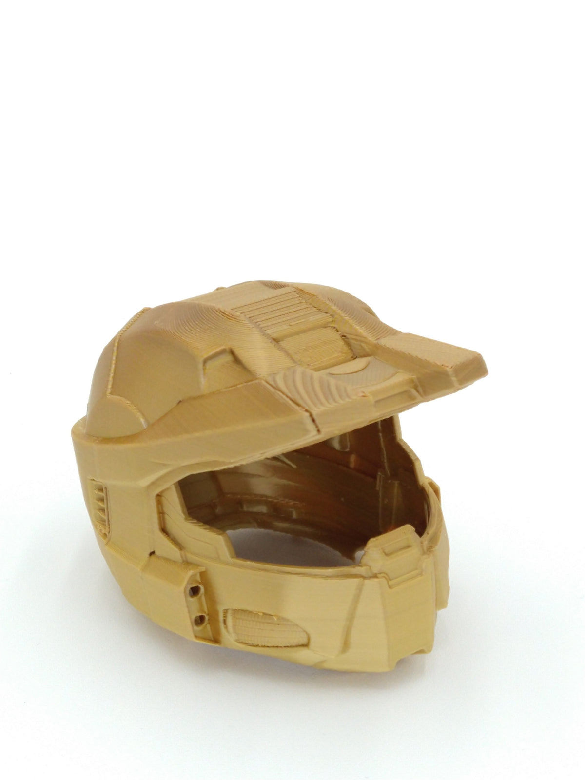 HALO MASTER CHIEF Helmet Miniature Collectible W/Display Case Rainbow 3d Printed