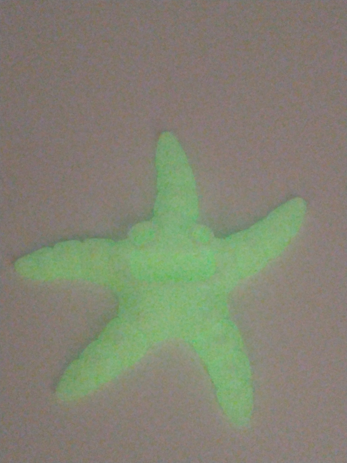 Goofy Starfish Flexi Articulated Figure Glow in dark 5" 3D Printed Flexi Factory