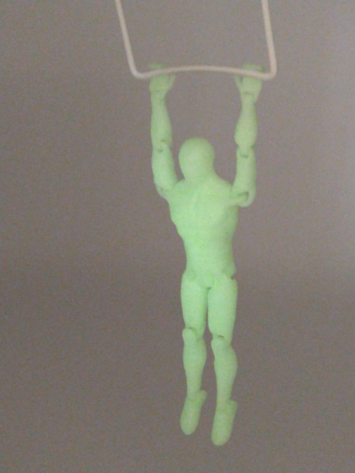 SPIDERMAN Figure Articulated Flexi Glow In the Dark 6" 3D Printed Figure