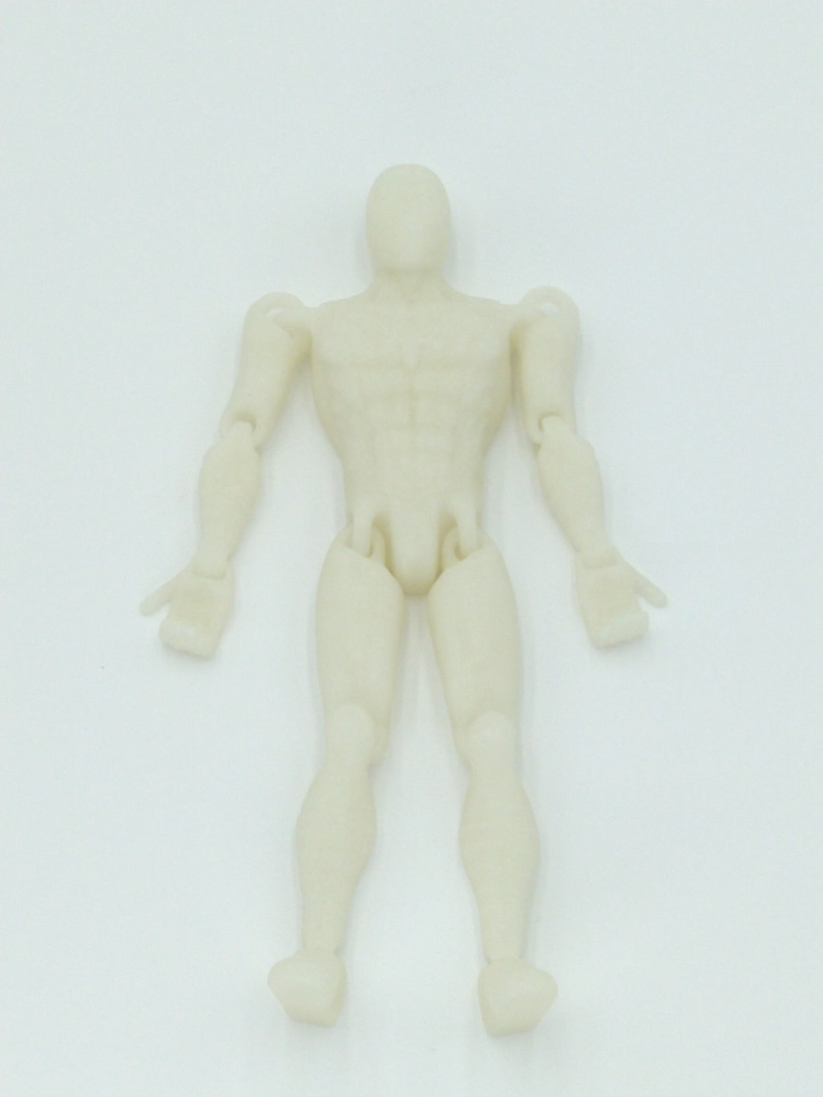 SPIDERMAN Figure Articulated Flexi Glow In the Dark 6" 3D Printed Figure