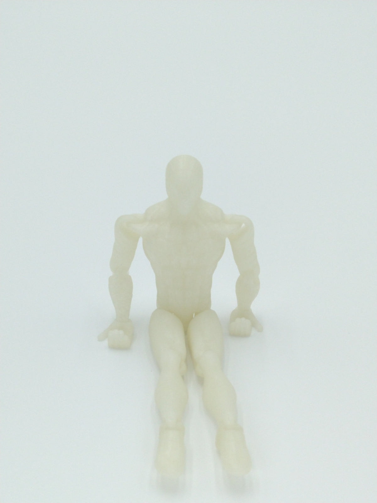 SPIDERMAN Figure Articulated Flexi Glow In the Dark 6" 3D Printed Figure