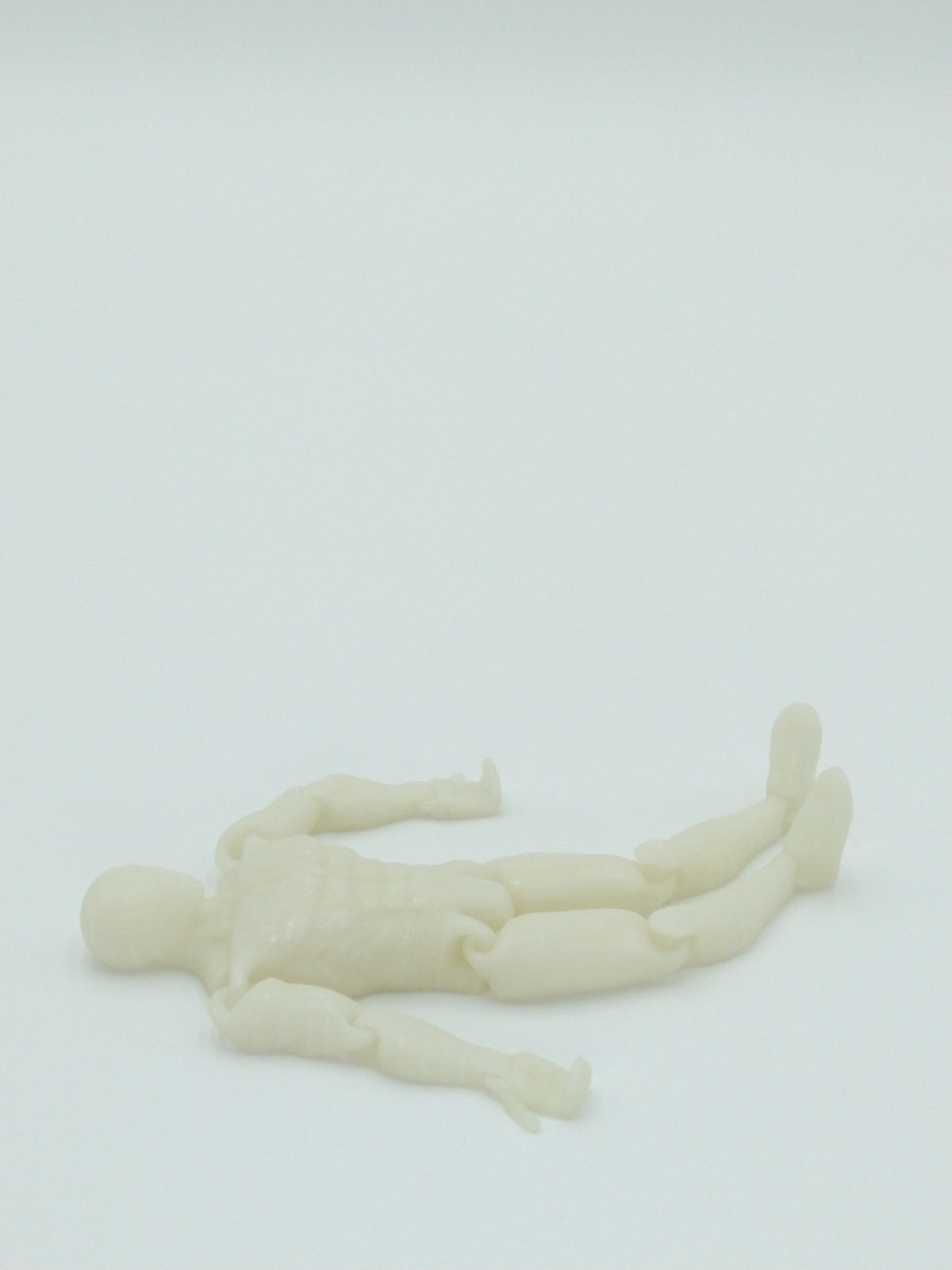 SPIDERMAN Figure Articulated Flexi Glow In the Dark 6" 3D Printed Figure