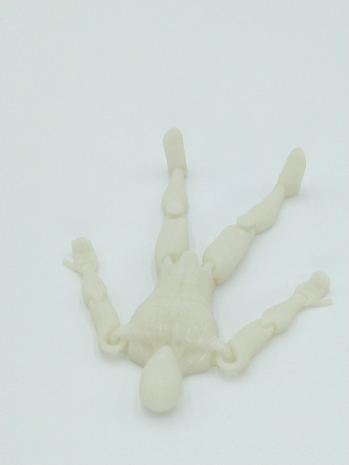 SPIDERMAN Figure Articulated Flexi Glow In the Dark 6" 3D Printed Figure