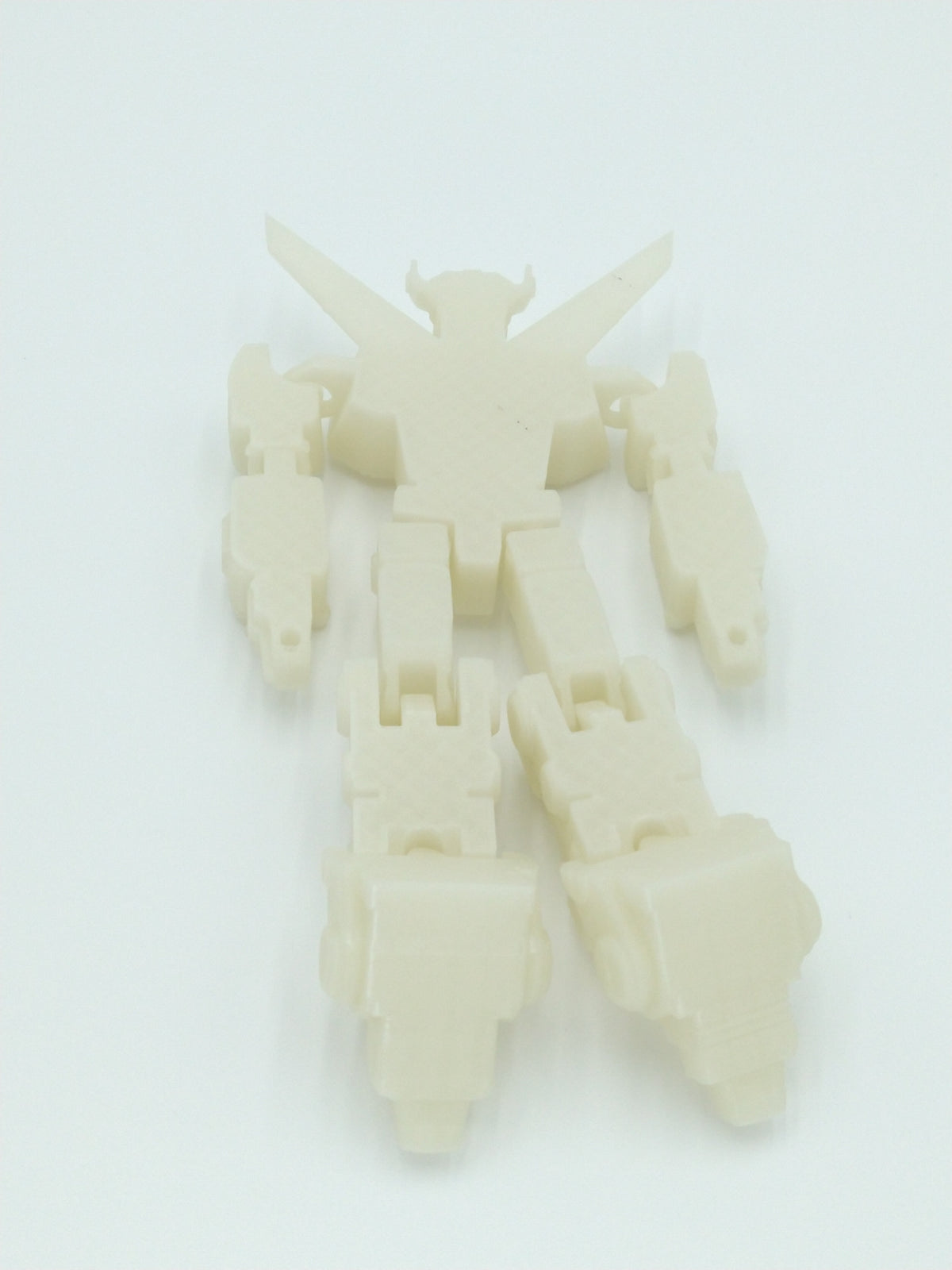 Voltron Figure Articulated Flexi Glow in the Dark 3D Printed Figure