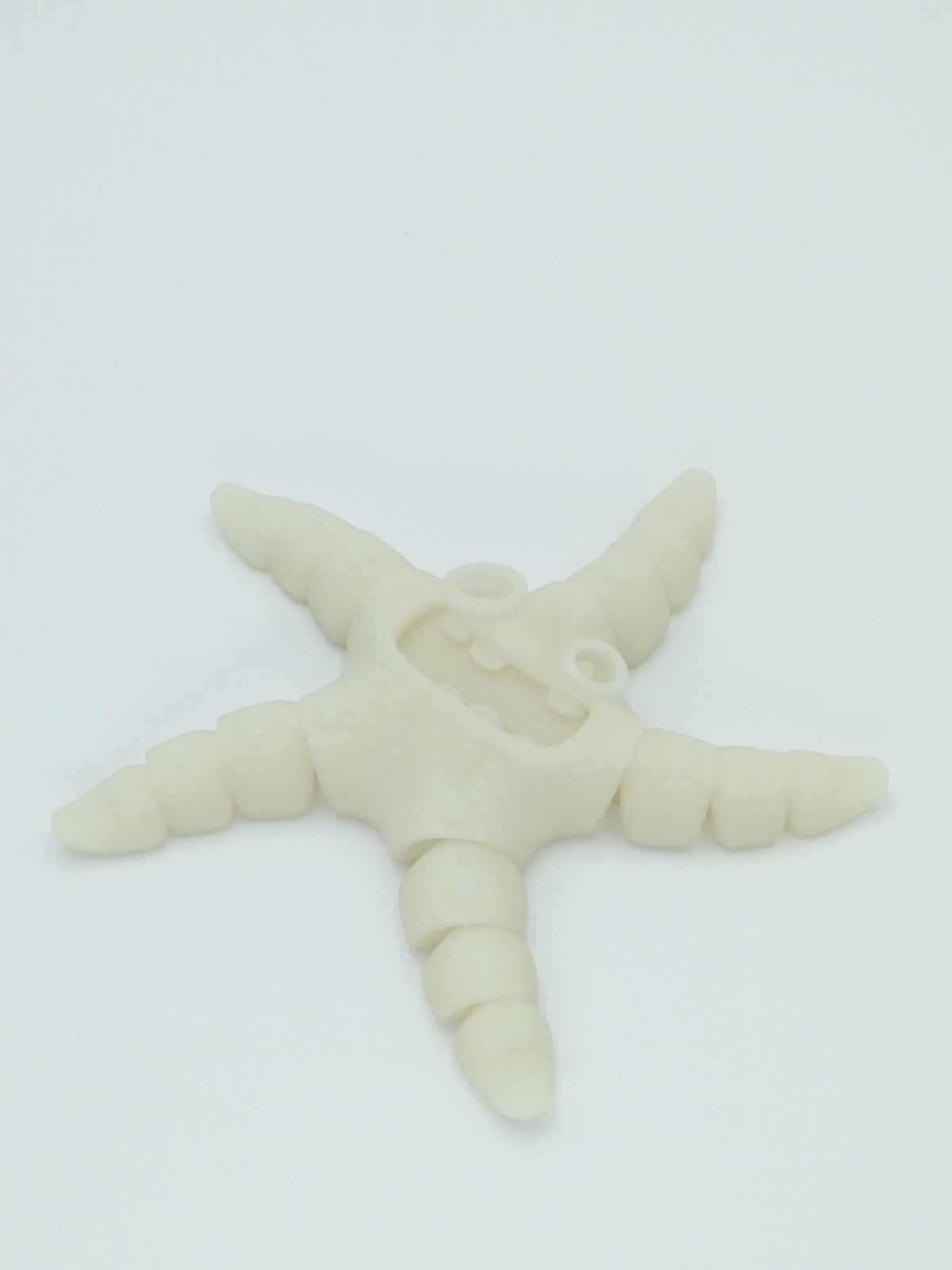 Goofy Starfish Flexi Articulated Figure Glow in dark 5" 3D Printed Flexi Factory