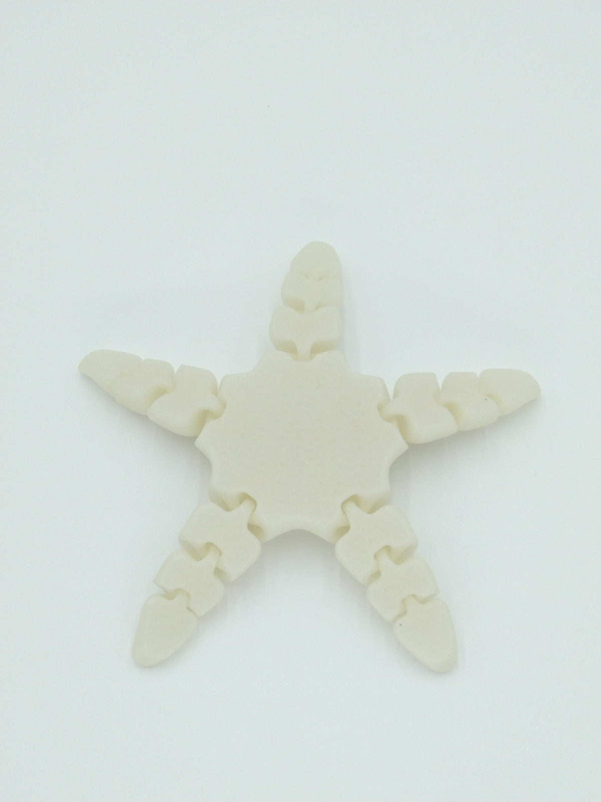 Goofy Starfish Flexi Articulated Figure Glow in dark 5" 3D Printed Flexi Factory