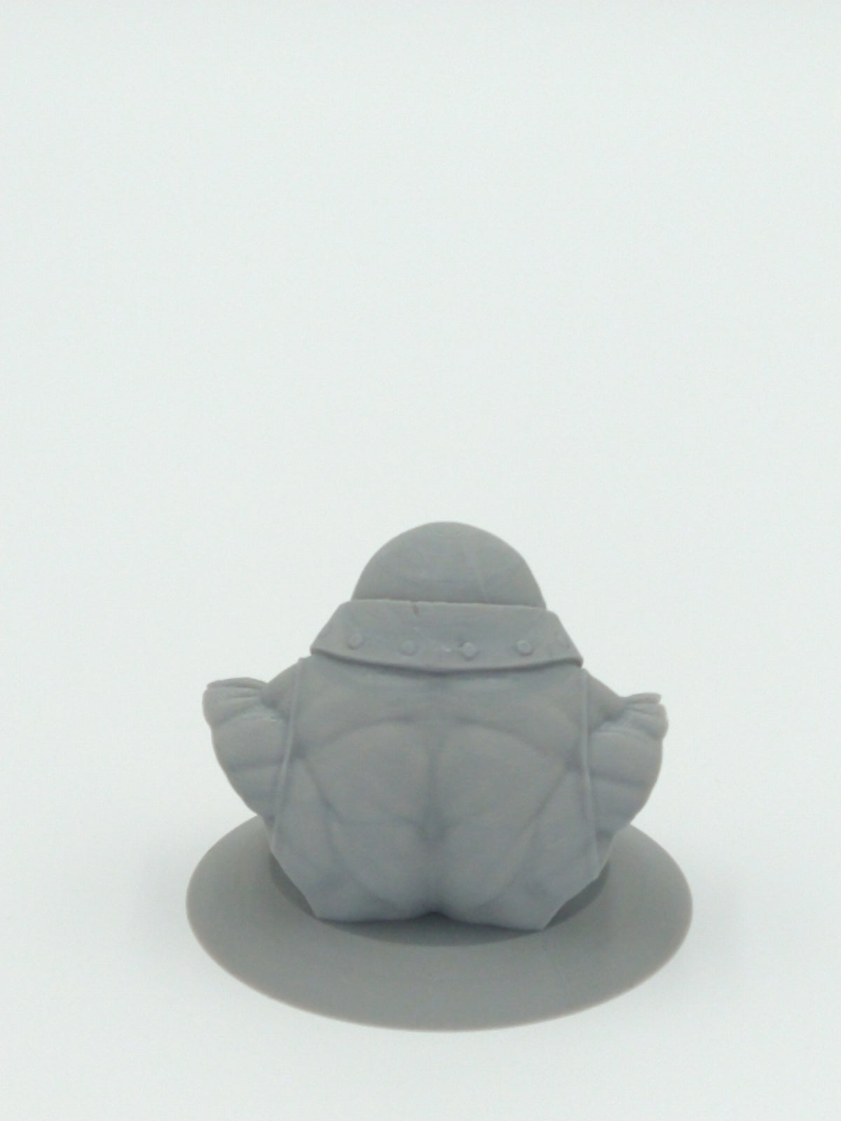 JUGGERNAUT BUST STATUE Gray 3D Printed