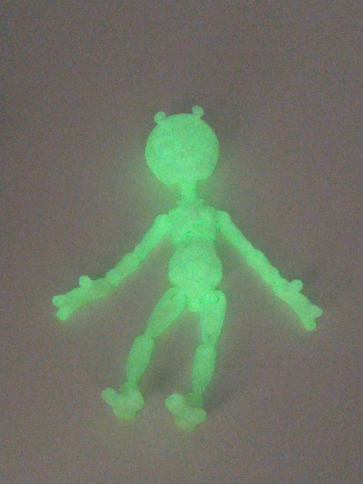 ALIEN Figure 7" Glow in The Dark 3D Printed Flexi Factory