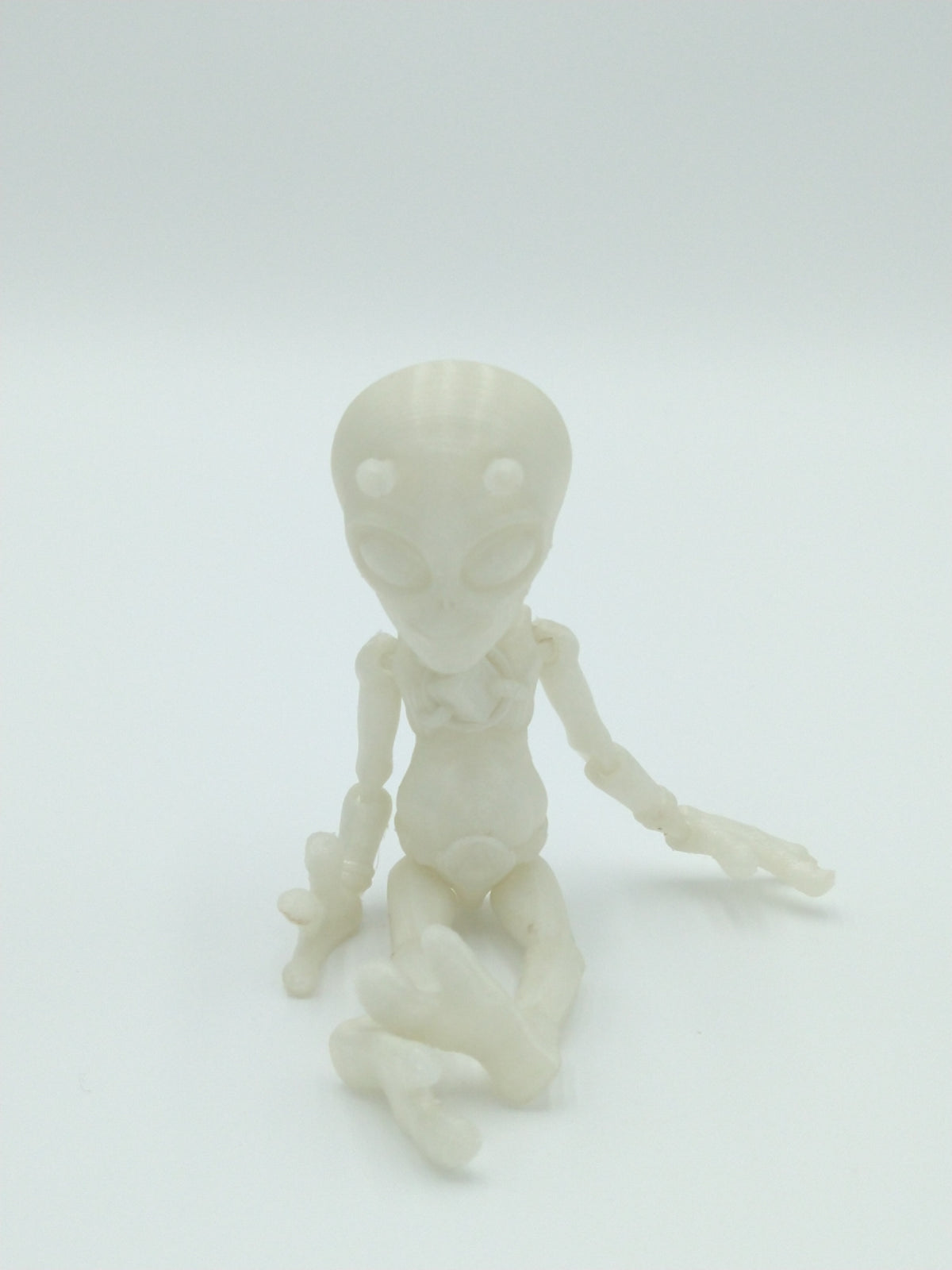 ALIEN Figure 7" Glow in The Dark 3D Printed Flexi Factory