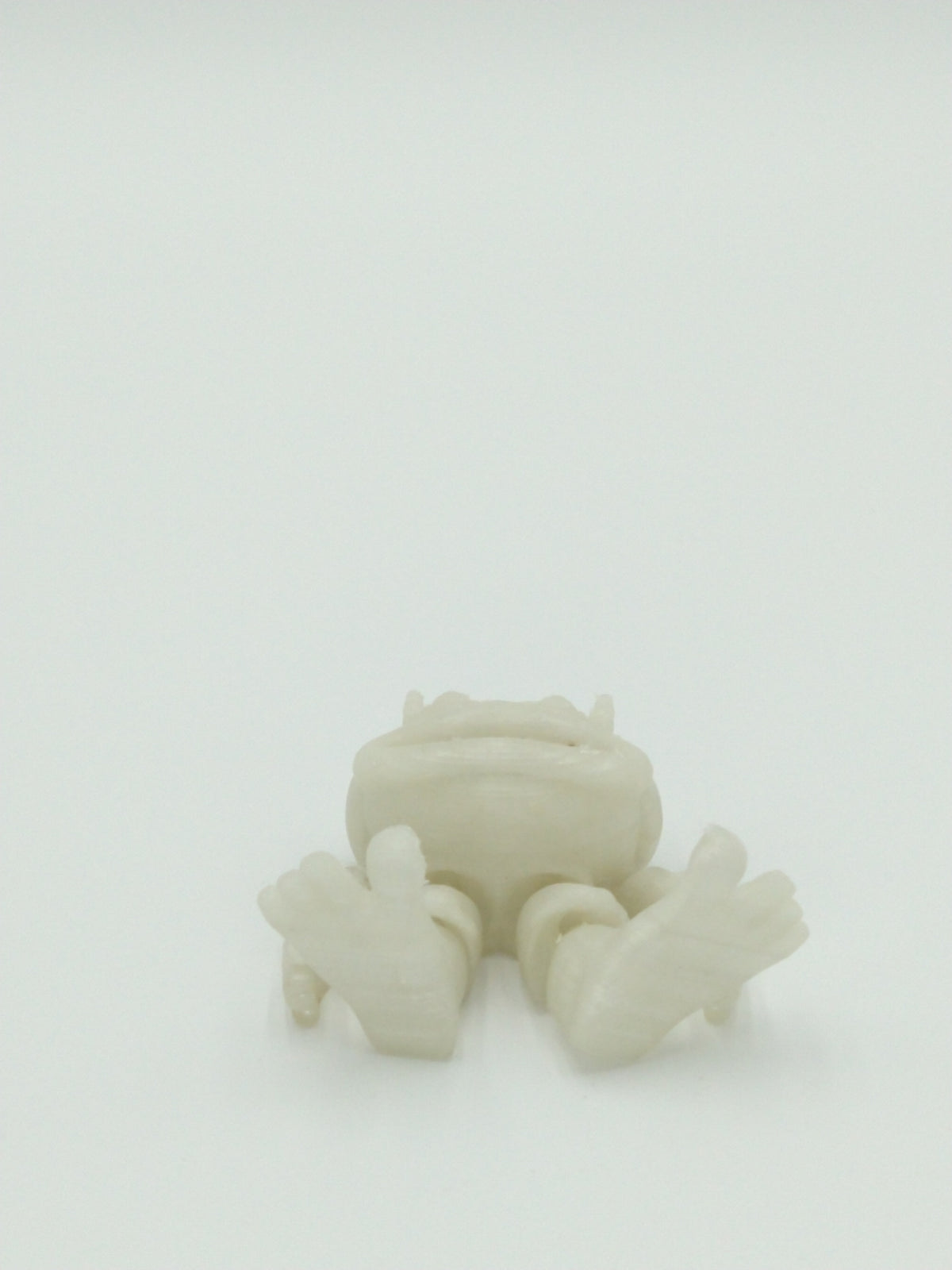 BABY YETI Figure 3" Glow in The Dark 3D Printed Flexi Factory
