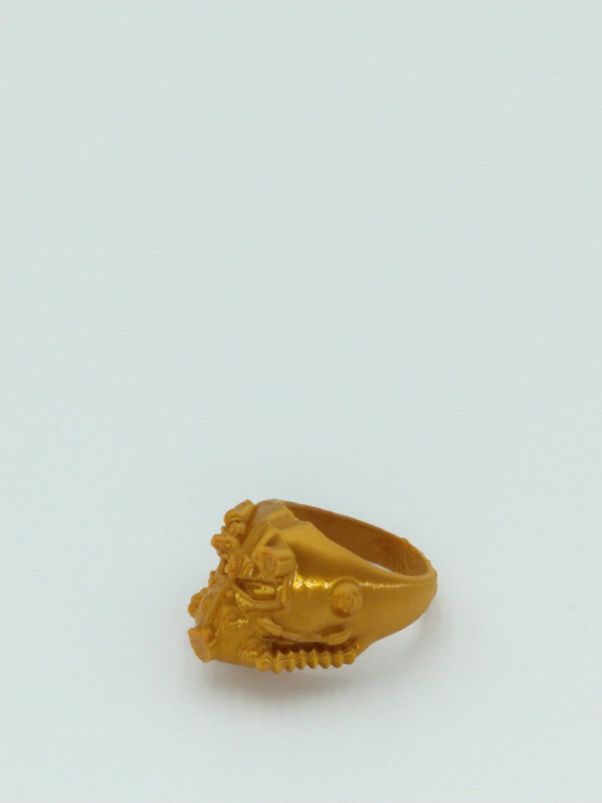 FALLOUT POWER ARMOR RING 3D PRINTED Any Size CUSTOM