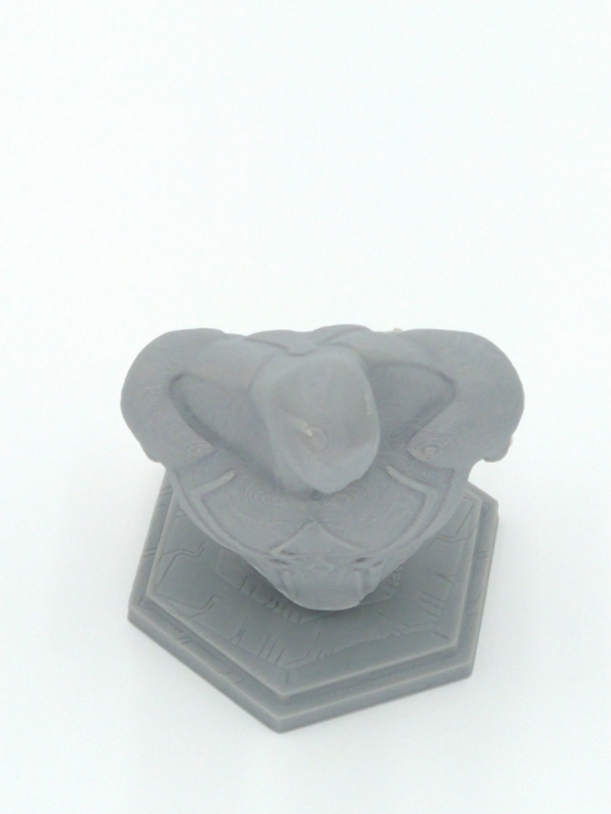 SPIDERMAN 2099 BUST STATUE Gray 3D Printed