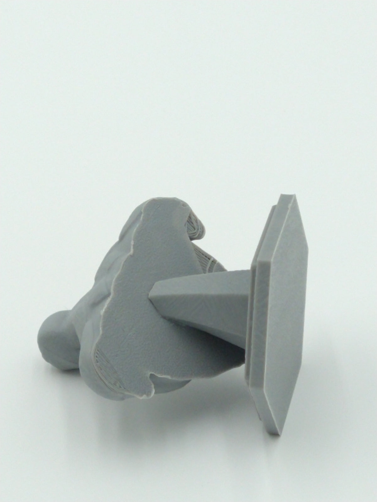 SPIDERMAN 2099 BUST STATUE Gray 3D Printed