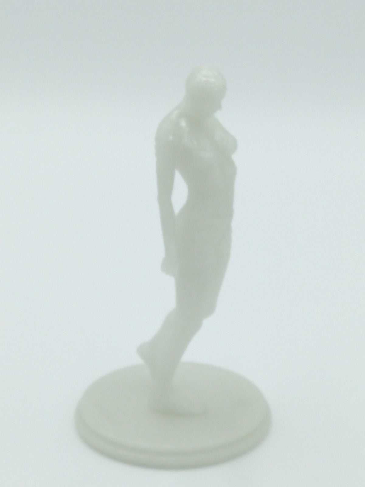 Female Zombie Figure Dying Light Glow In Dark 3d Printed