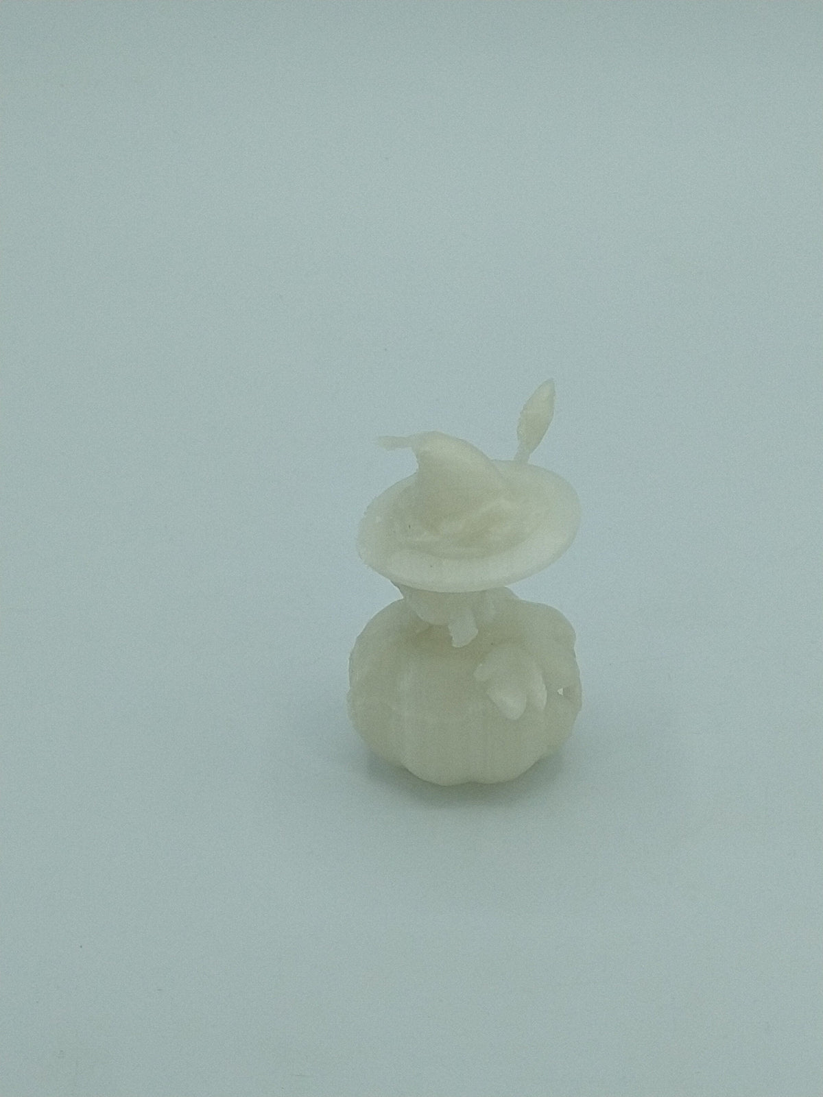 JIRACHI ON PUMPKIN Pokemon Figure 2.5" Glow In The Dark 3D Printed