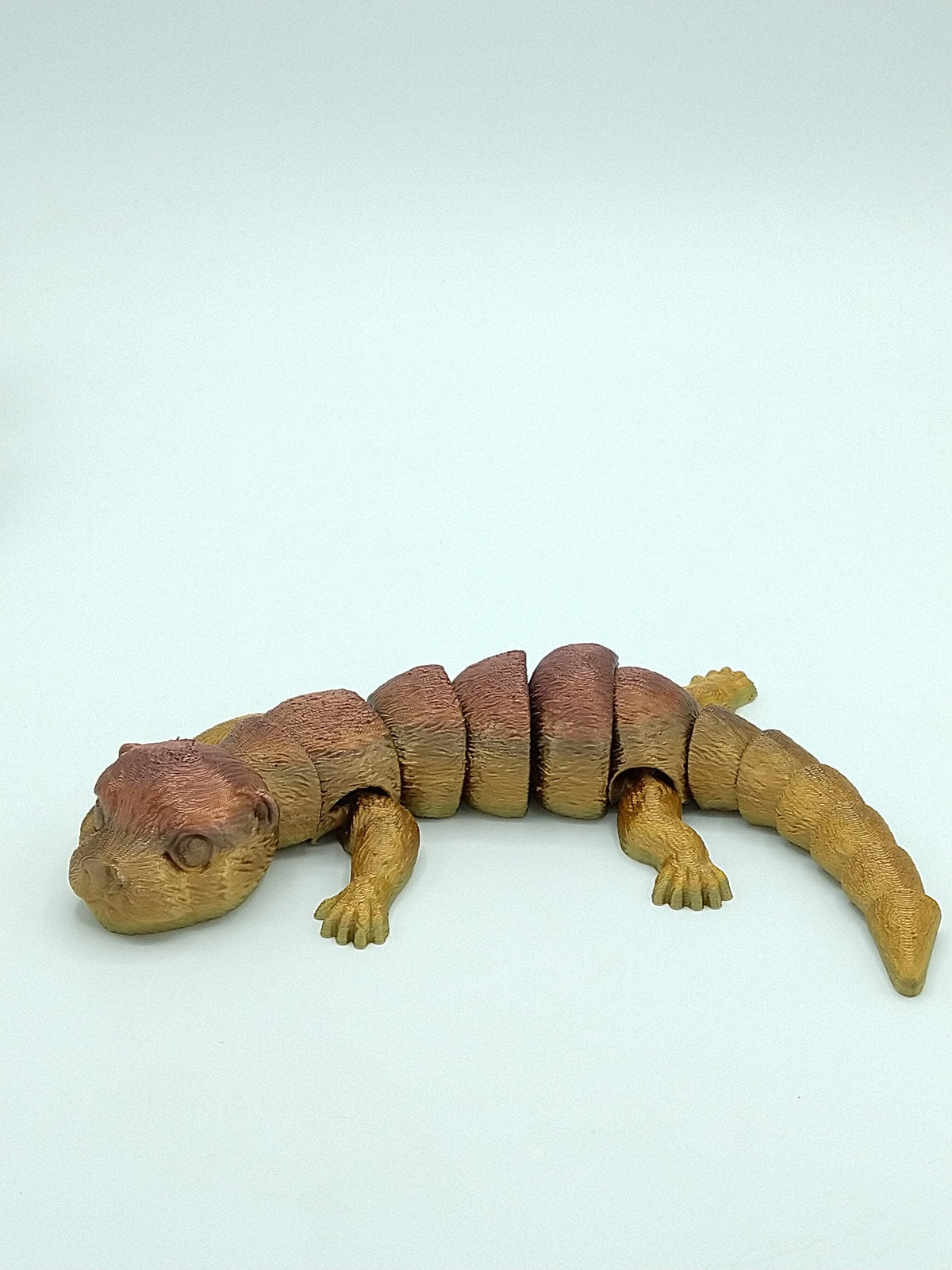 Articulated Baby Otter Rainbow Colors 9" 3D Printed Figure