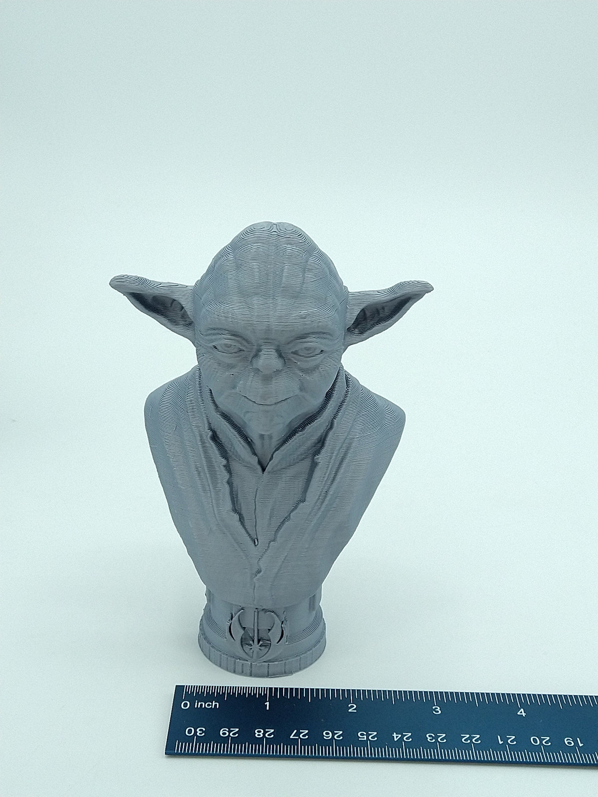 Star Wars YODA Bust Gray 5.5" 3D PRINTED