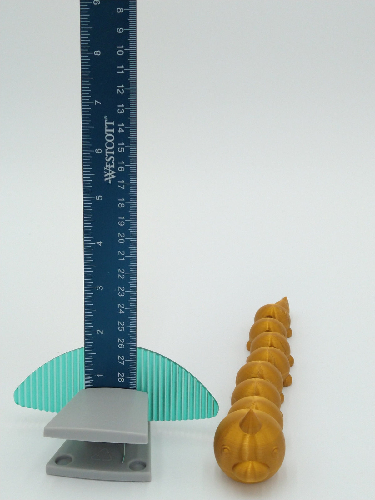 WEEDLE POKEMON Figure Articulated Flexi GOLD 9" 3D Printed Figure