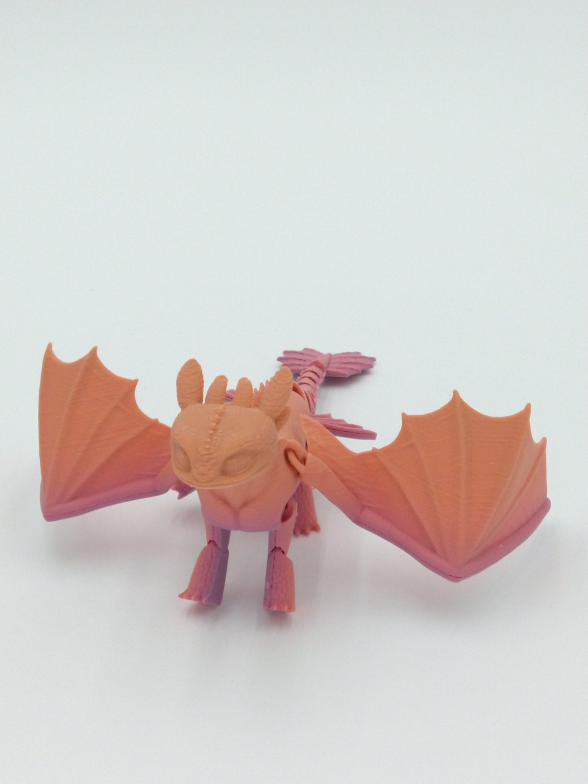TOOTHLESS Dragon Figure Articulated Flexi 8" 3D Printed Figure