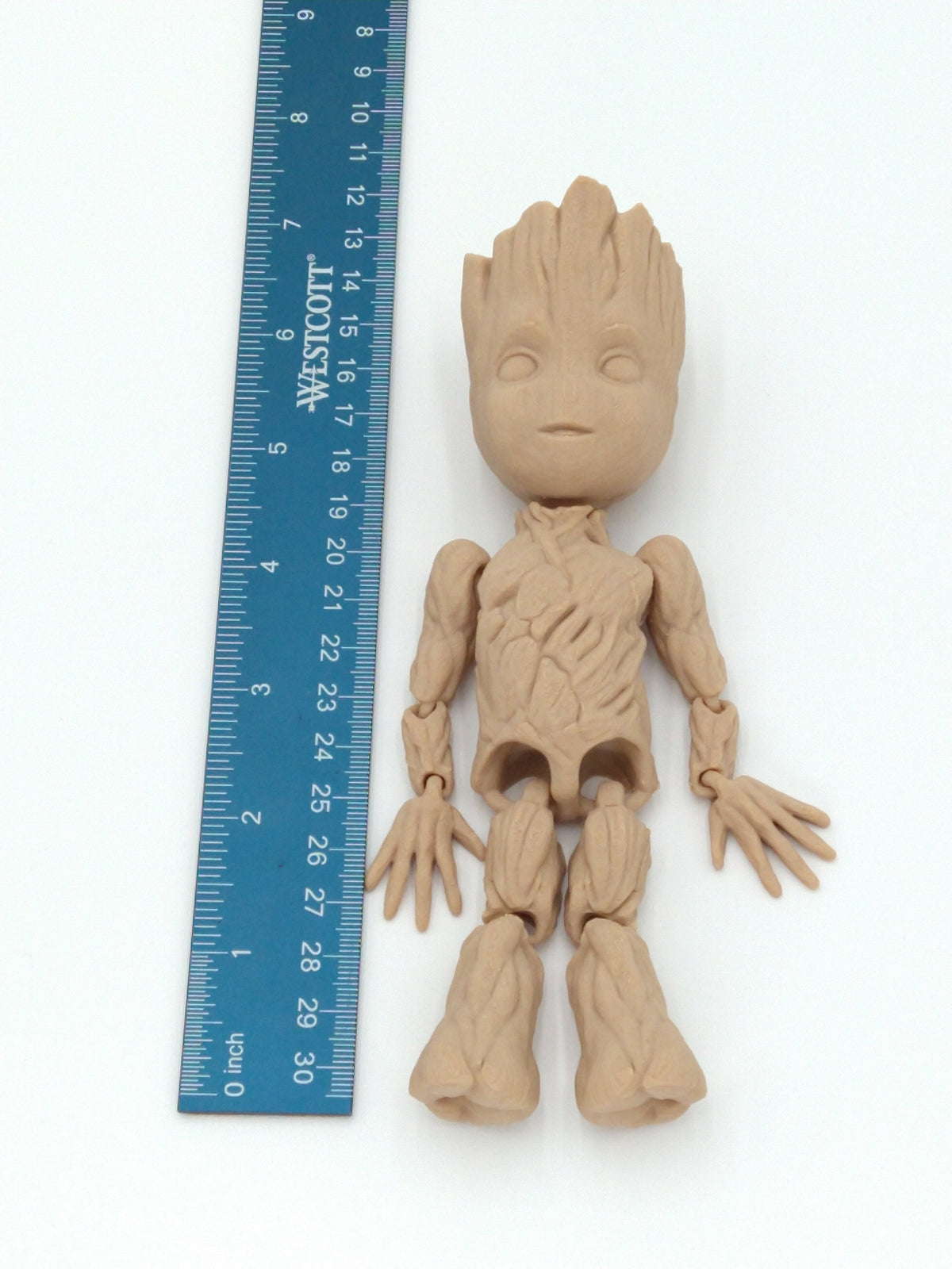 BABY GROOT Figure Articulated Flexi PLA 3D Printed Figure
