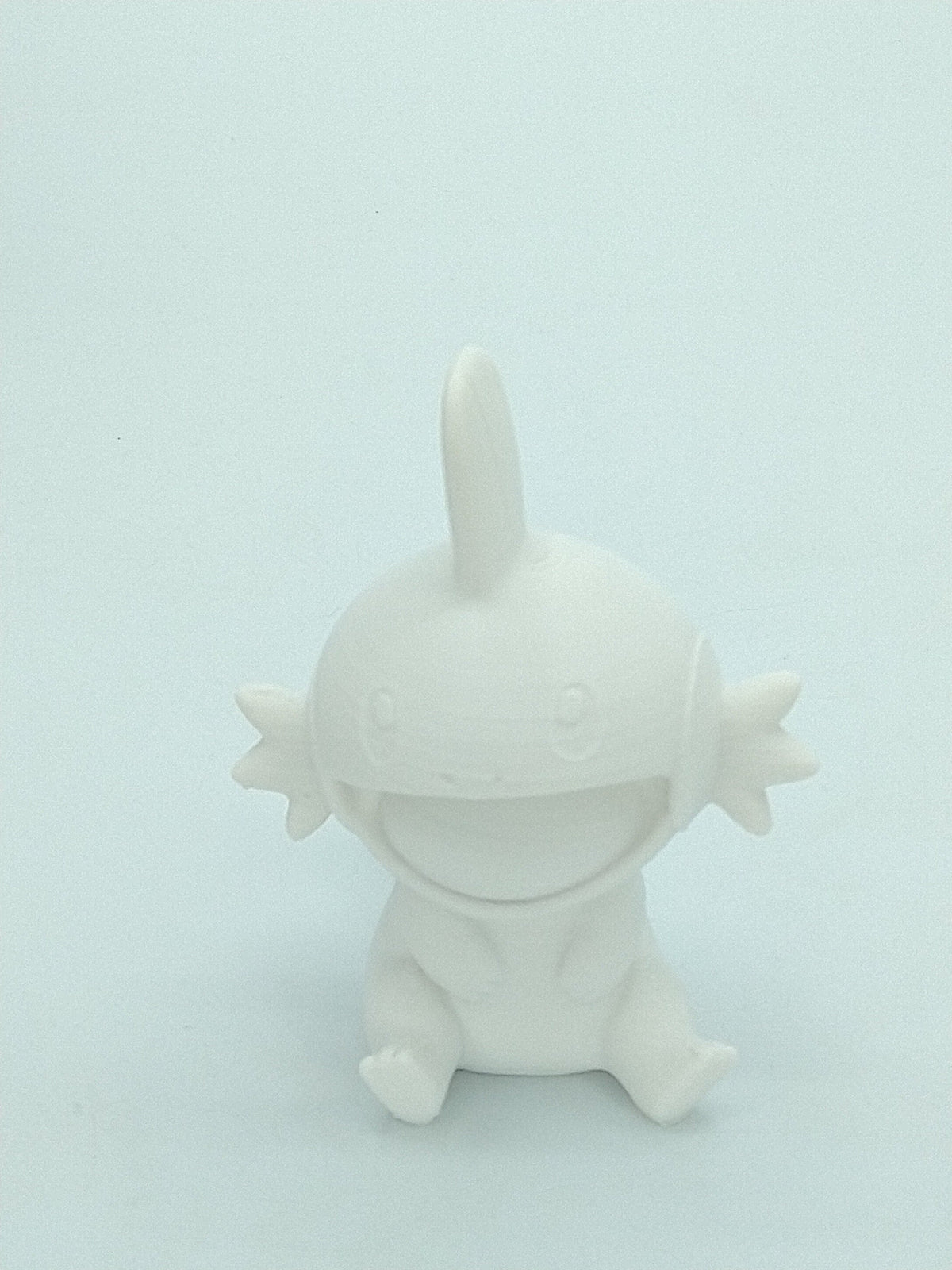 MUDKIP Pokemon Figure White 4" 3D PRINTED