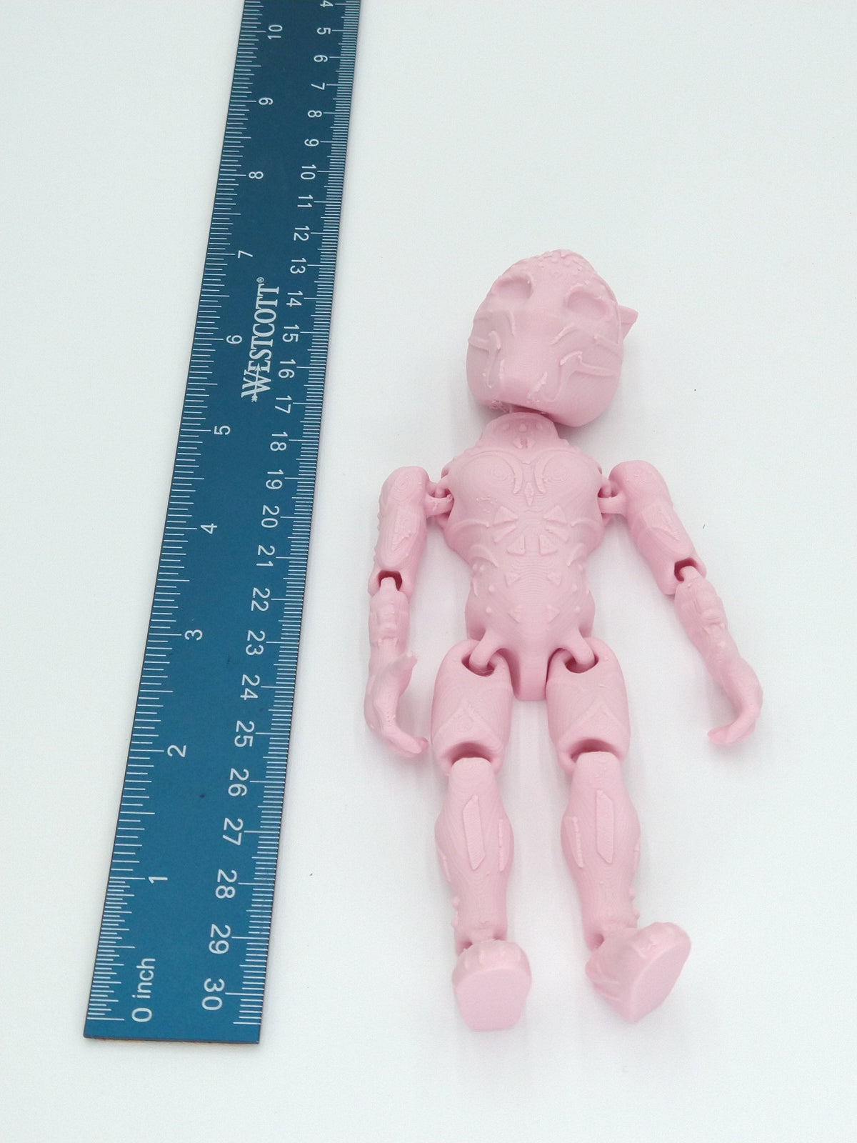 Female Black Panther Articulated Figure Flexi 7" PINK 3D Printed Figure