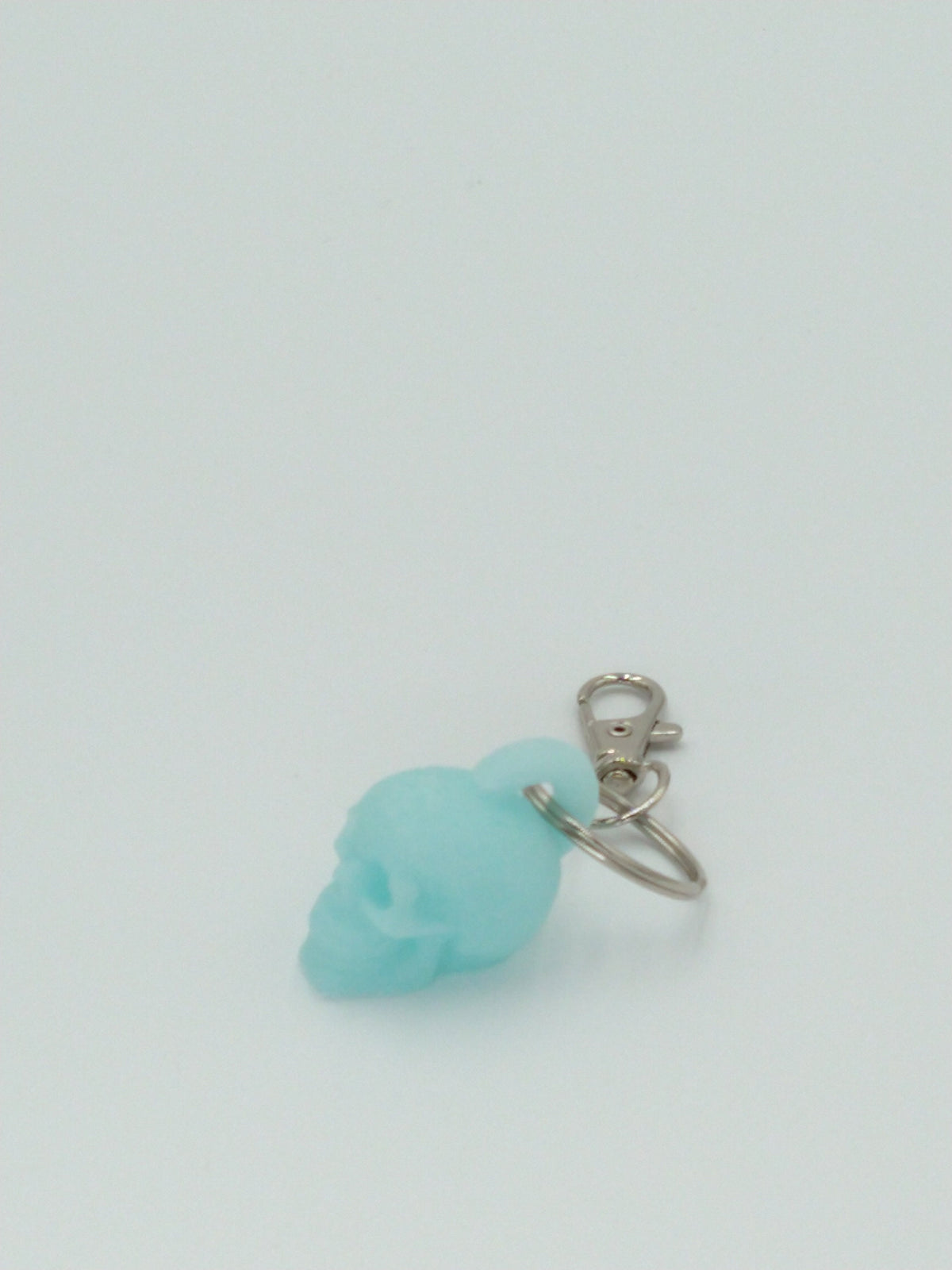 Skull Keychain Translucent Rainbow 3D PRINTED
