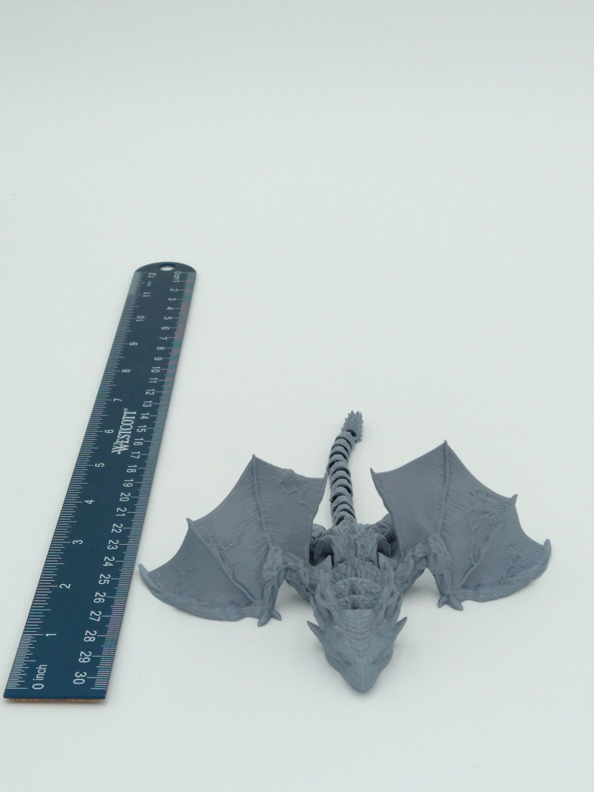 TREE DRAGON Miniature Tabletop D&D Figure Articulated Flexi 5" 3D Printed